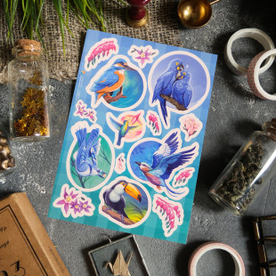 Стикерпак "Birds"