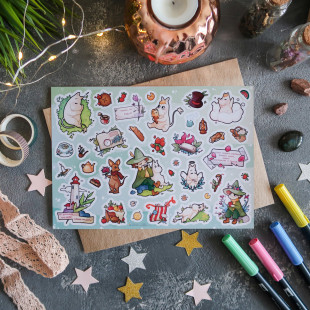 Стикерпак "Помни, Что Я Рядом"