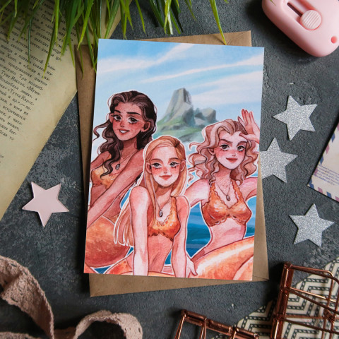 Открытка "H2O 2"