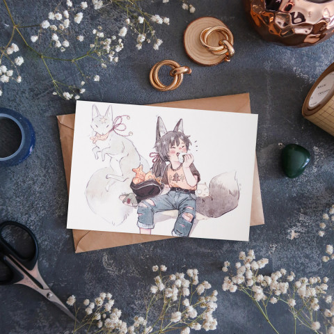 Открытка "Fox Soul"