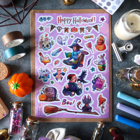 Стикерпак "Trick Or Treat"