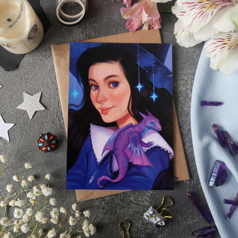 Открытка "Purple Magic"