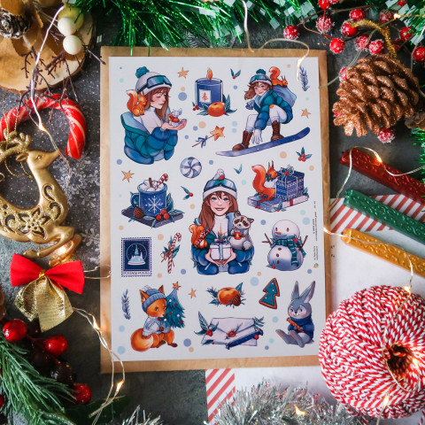 Стикерпак "Winter Happiness"