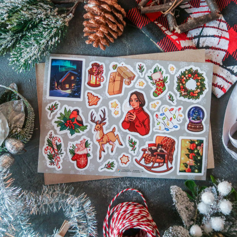 Стикерпак "Зимний Уют"