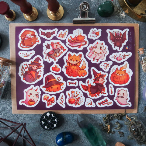 Стикерпак "Cute Halloween"