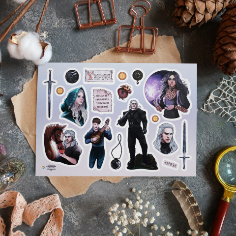 Стикерпак "Ведьмак"