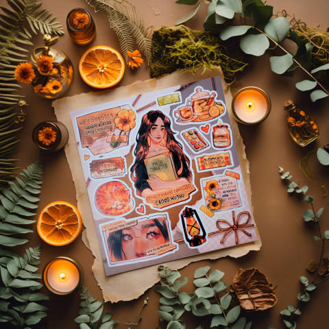 Стикерпак "Будь Главной Героиней"