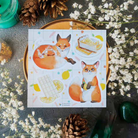 Стикер "Lemon Fox"