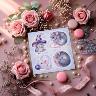 Стикер "Beautiful Rats"