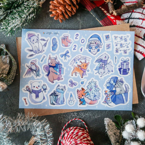 Стикерпак "Зимняя Сказка"