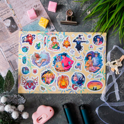 Стикерпак "Anime World"