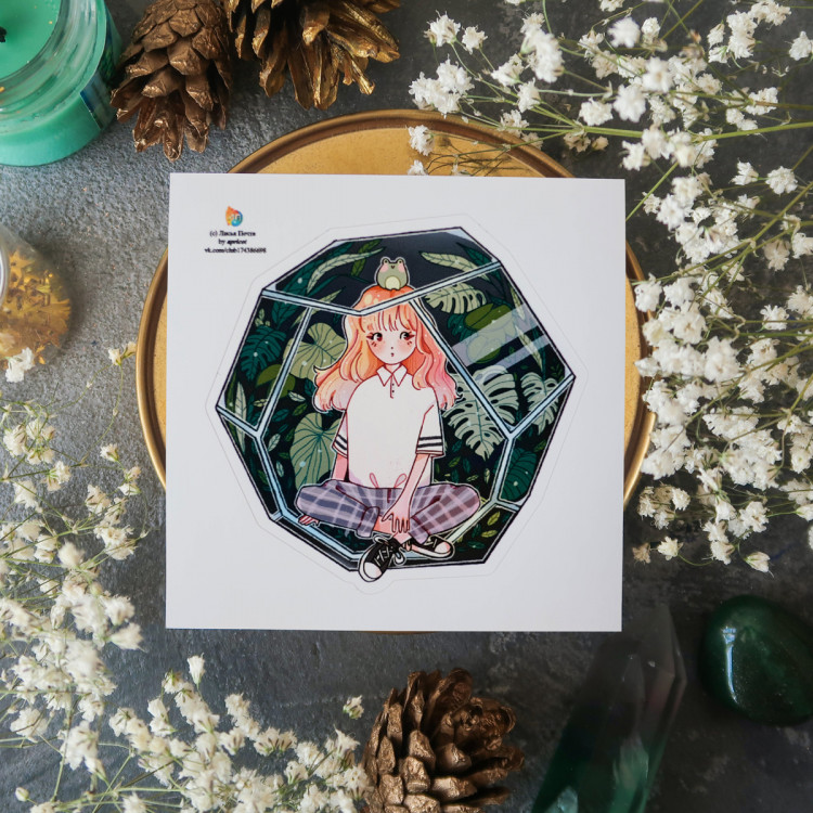 Стикер "Cute"