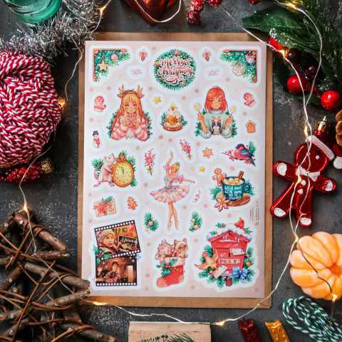 Стикерпак "Let It Snow"