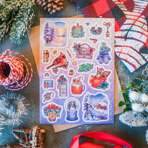 Стикерпак "Winter Forest"