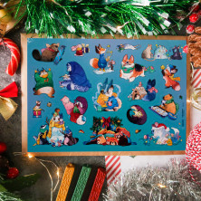 Стикерпак "Новогодние и Пушистые"