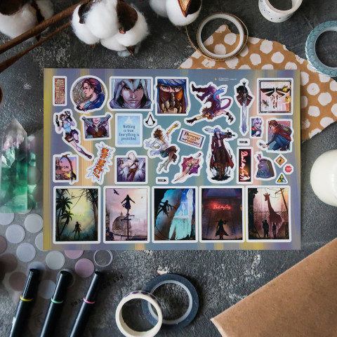 Стикерпак "Adventure Games"