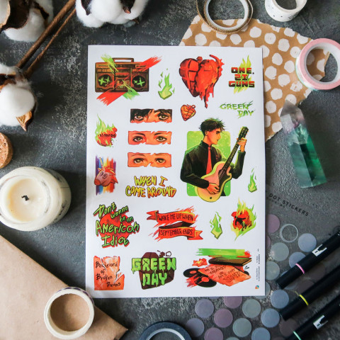 Стикерпак "Green Day"