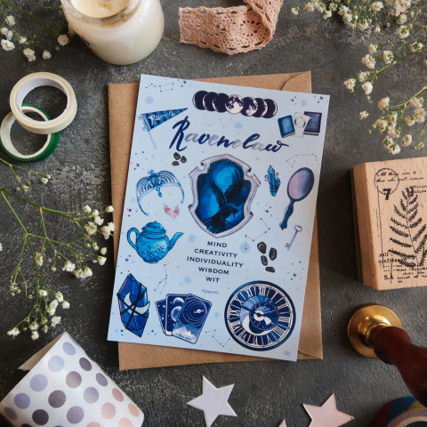 Открытка "Ravenclaw"