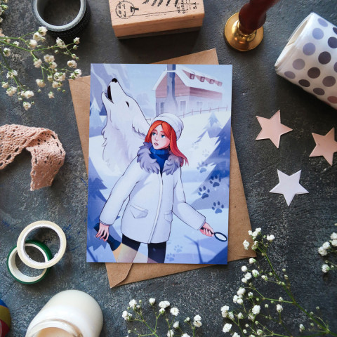 Открытка "Нэнси Дрю 2"