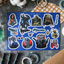 Стикерпак "Geek Movies"