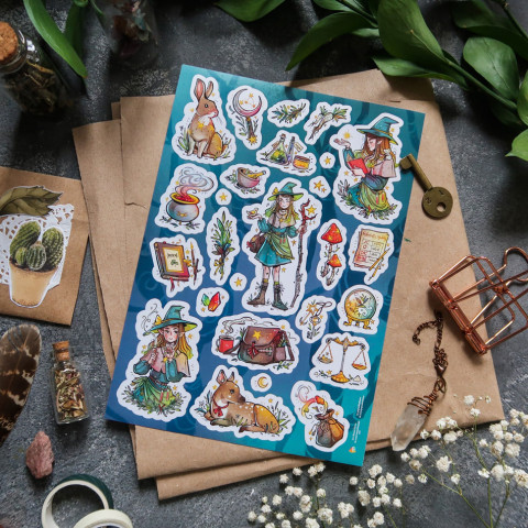 Стикерпак "Хранительница Леса"