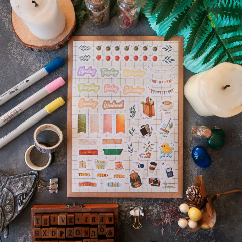 Стикерпак "Cozy Planner"
