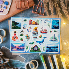 Стикерпак "Очарование Севера"