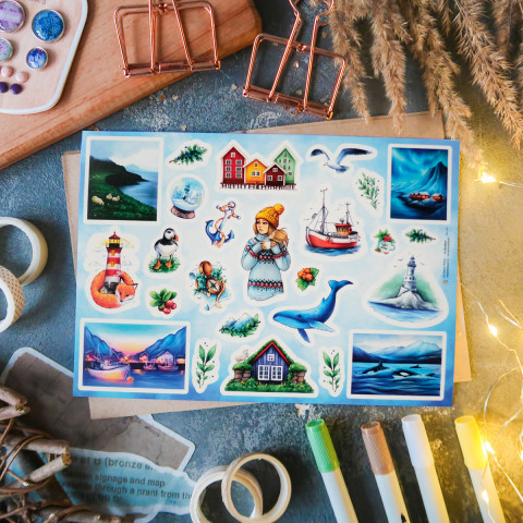 Стикерпак "Очарование Севера"