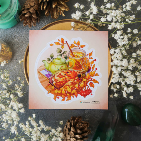 Стикер "Lemon Tea"