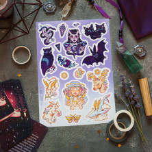 Стикерпак "Light and Darkness"