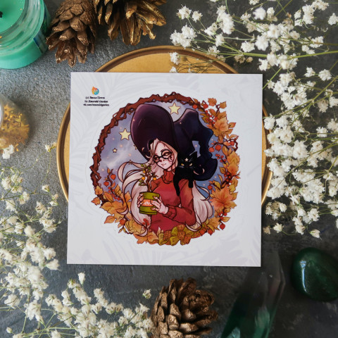 Стикер "Autumn Witch"