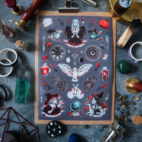 Стикерпак "Magic and Witches"