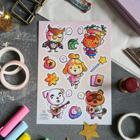 Стикерпак "Animal Crossing"