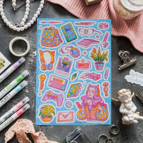 Стикерпак "Good Vibes"