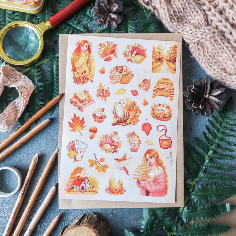 Стикерпак "Осеннее Счастье"