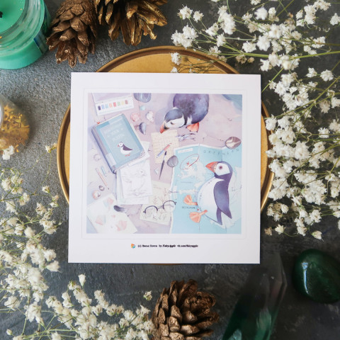 Стикер "В Ожидании Путешествий"