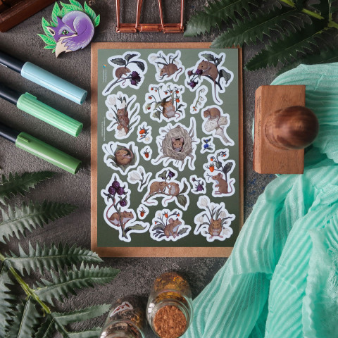 Стикерпак "Forest Mice"