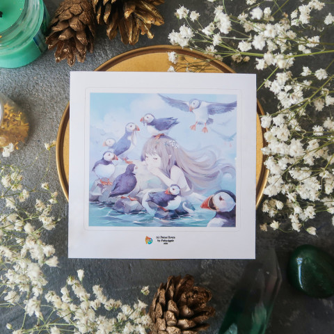 Стикер "Русалочка и Тупики"