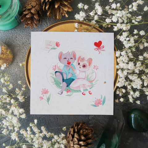 Стикер "I Love You"