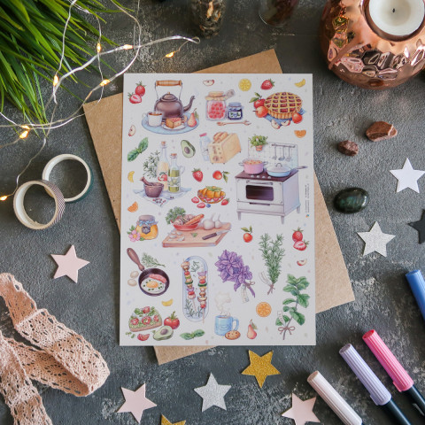 Стикерпак "Cute Kitchen"
