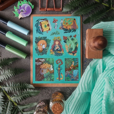 Стикерпак "Лесная Сказка"