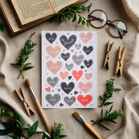 Открытка "Be Yourself"