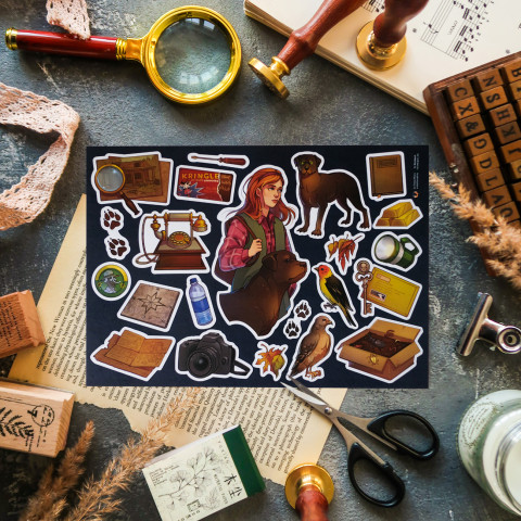 Стикерпак "Нэнси Дрю 4"