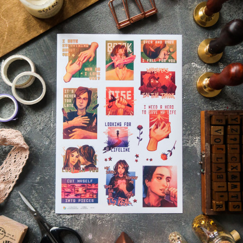 Стикерпак "Alternative Music"