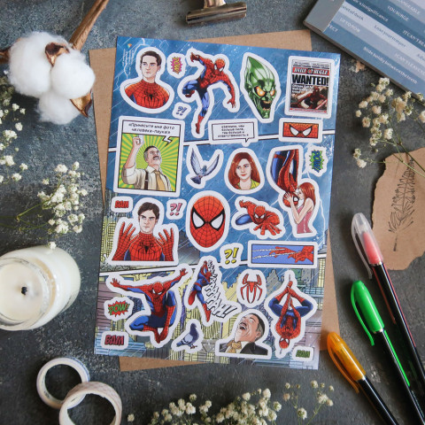 Стикерпак "Spider"