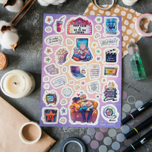 Стикерпак "Movie Fan"