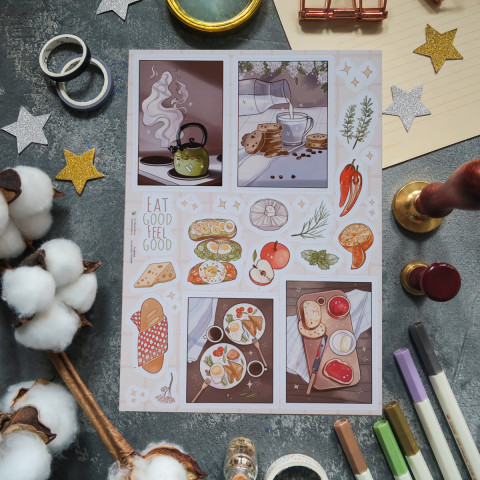 Стикерпак "Good Food"