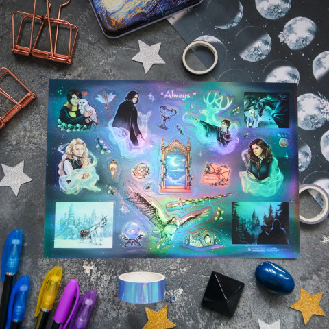 Стикерпак "White Wizard" голография