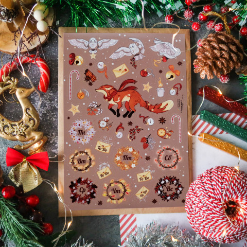 Стикерпак "Новогодние Вестники"