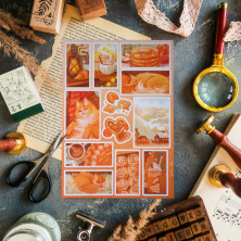 Стикерпак "Orange Love"